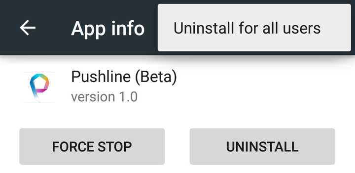 Uninstall for all users